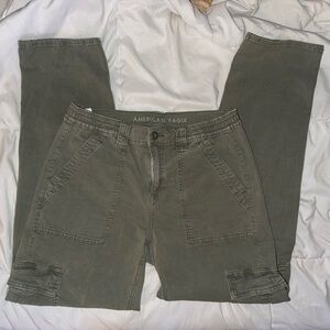 American Eagle Sage Green Cargo Pants